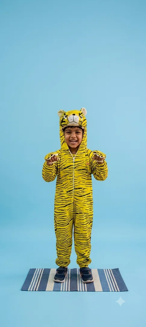 Tiger Costume — Animals for Kids | Kolkata Fancy Dress & School Annual Day Outfits | ZapCostumes