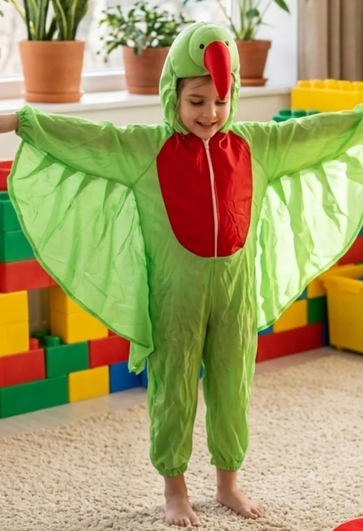 Parrot Costume — Animals for Kids | Kolkata Fancy Dress & School Annual Day Outfits | ZapCostumes