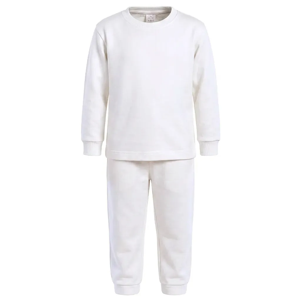 White Tracksuit for kids — Ghost mannequin view — White colour — Polyester Blend fabric — Indian sizes 22–34 — Tracksuits / Jersey fancy dress for school annual day & sports day — Kolkata & West Bengal delivery — ZapCostumes