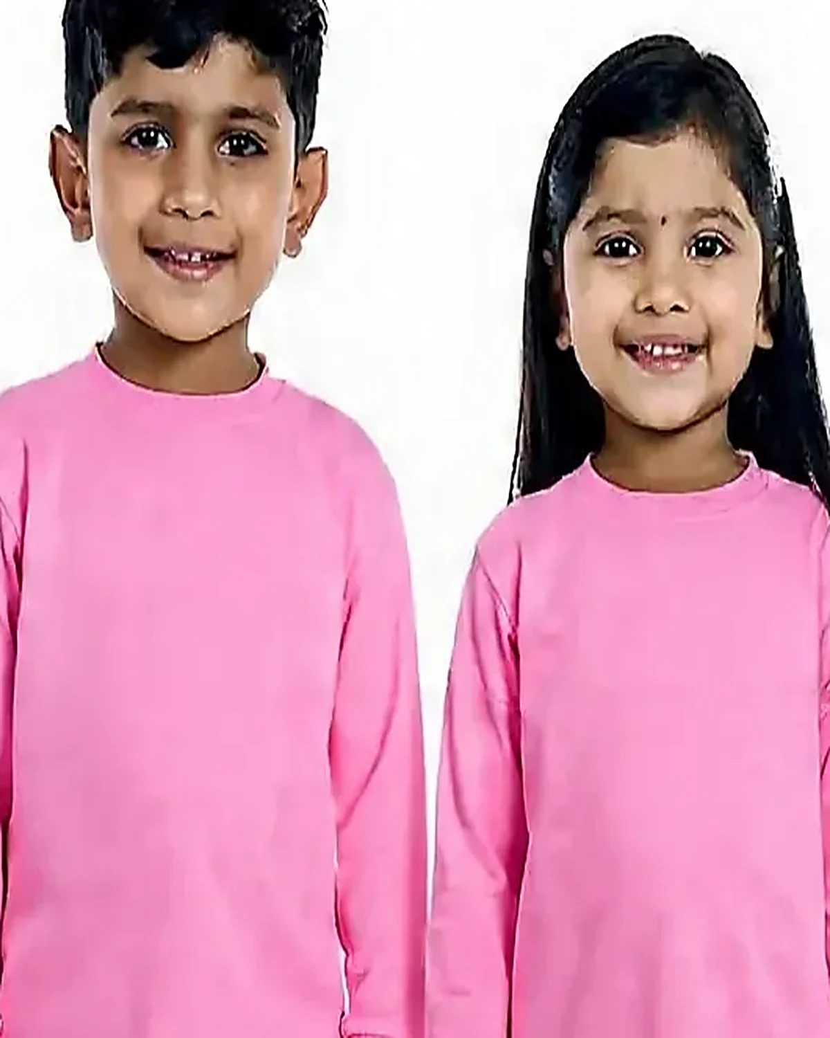 Pink Tracksuit for kids — Top half close-up — Pink colour — Polyester Blend fabric — Indian sizes 22–34 — Tracksuits / Jersey fancy dress for school annual day & sports day — Kolkata & West Bengal delivery — ZapCostumes